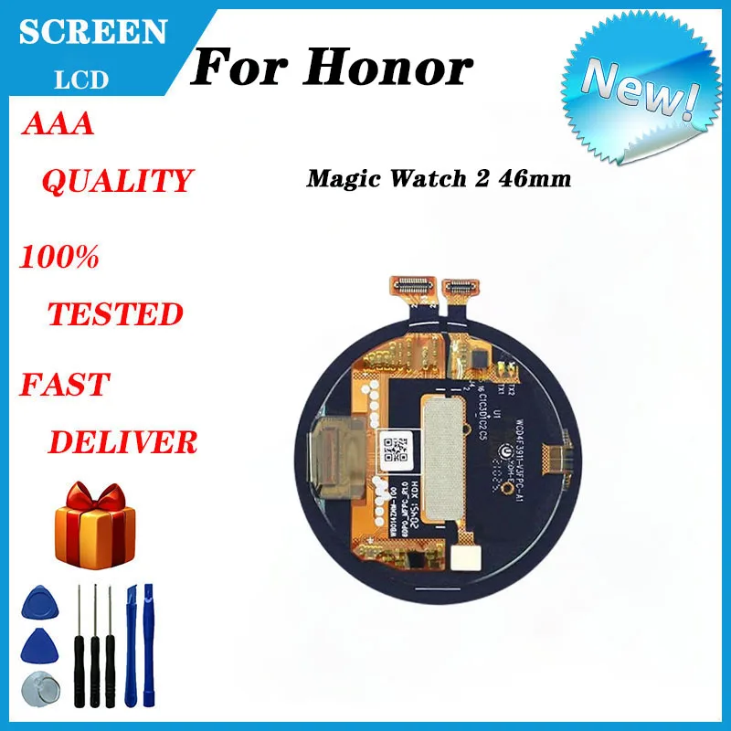 For Huawei Honor Magic Watch 2 46 mm LCD Screen   Display Smart Watch Accessories Replacement And Repair Parts