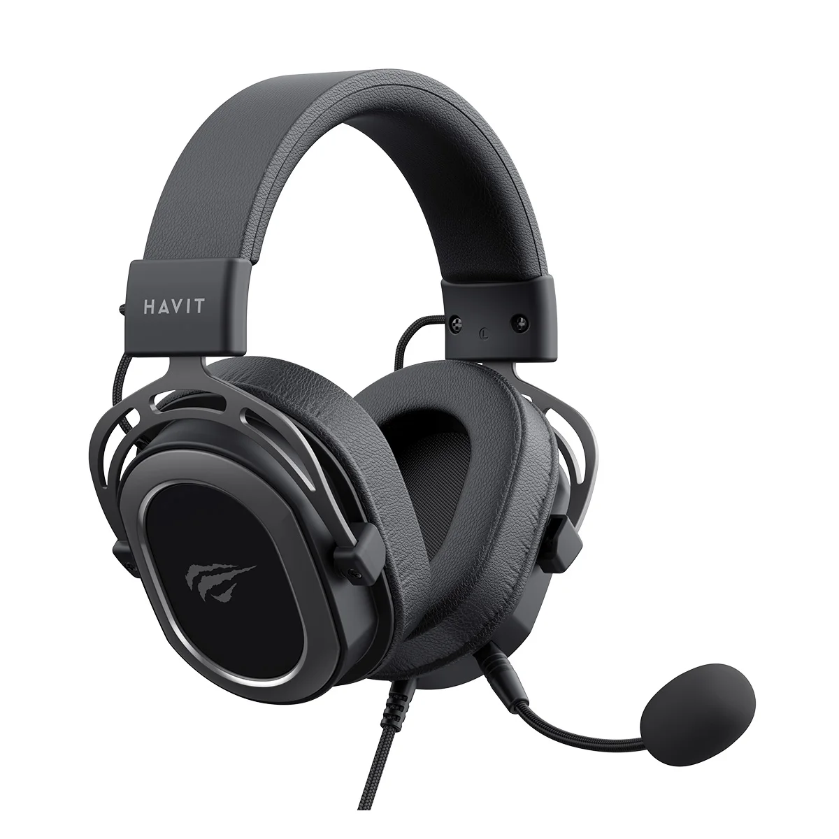 Headset Gamer Havit Gamenote H2008d Mic Removível Preto/Prata