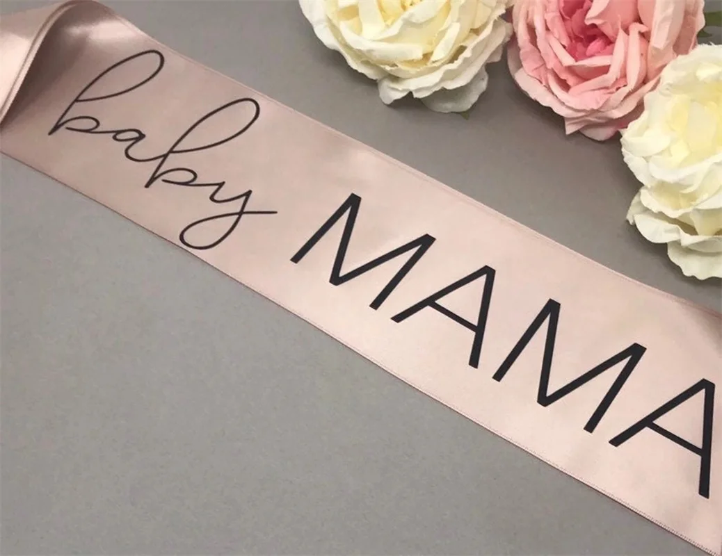 Baby Mama, Mommy To Be Sash, Mom To Be, Baby Shower Sash, Maternity Sash, Mum to Be, Growing a Princess, Pregnancy Sash