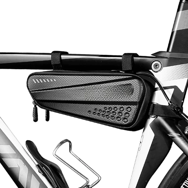 AliExpress X-tiger X-TIGER Waterproof Bicycle Bag Reflective Mountain Bike Top Tube Bag 1.2L Large Capacity Shockproof MTB Bicycle Bag Accessories