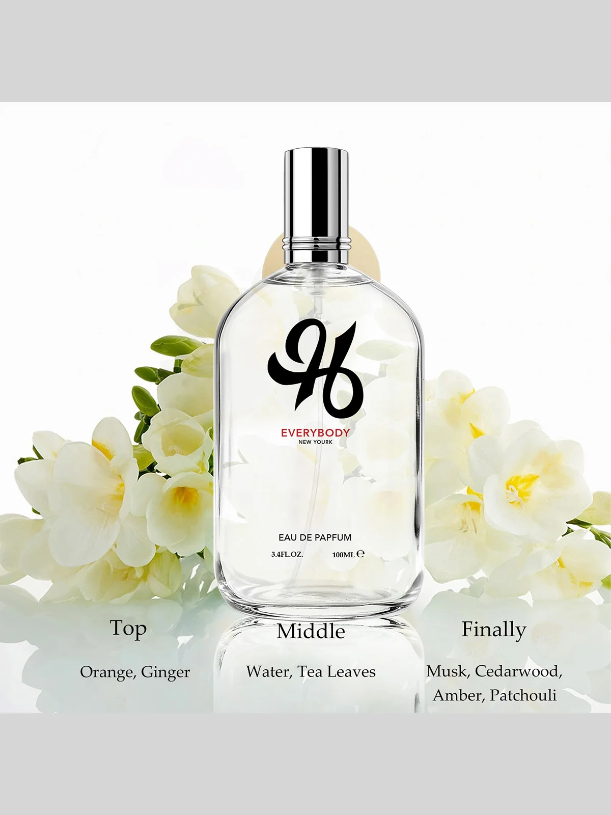 مجموعة عطور رجالي 3 عبوات/300 مل مع روائح الحمضيات العطرية من التفاح البرتقالي والليمون وخشب الصندل، كولونيا يومي للرجال