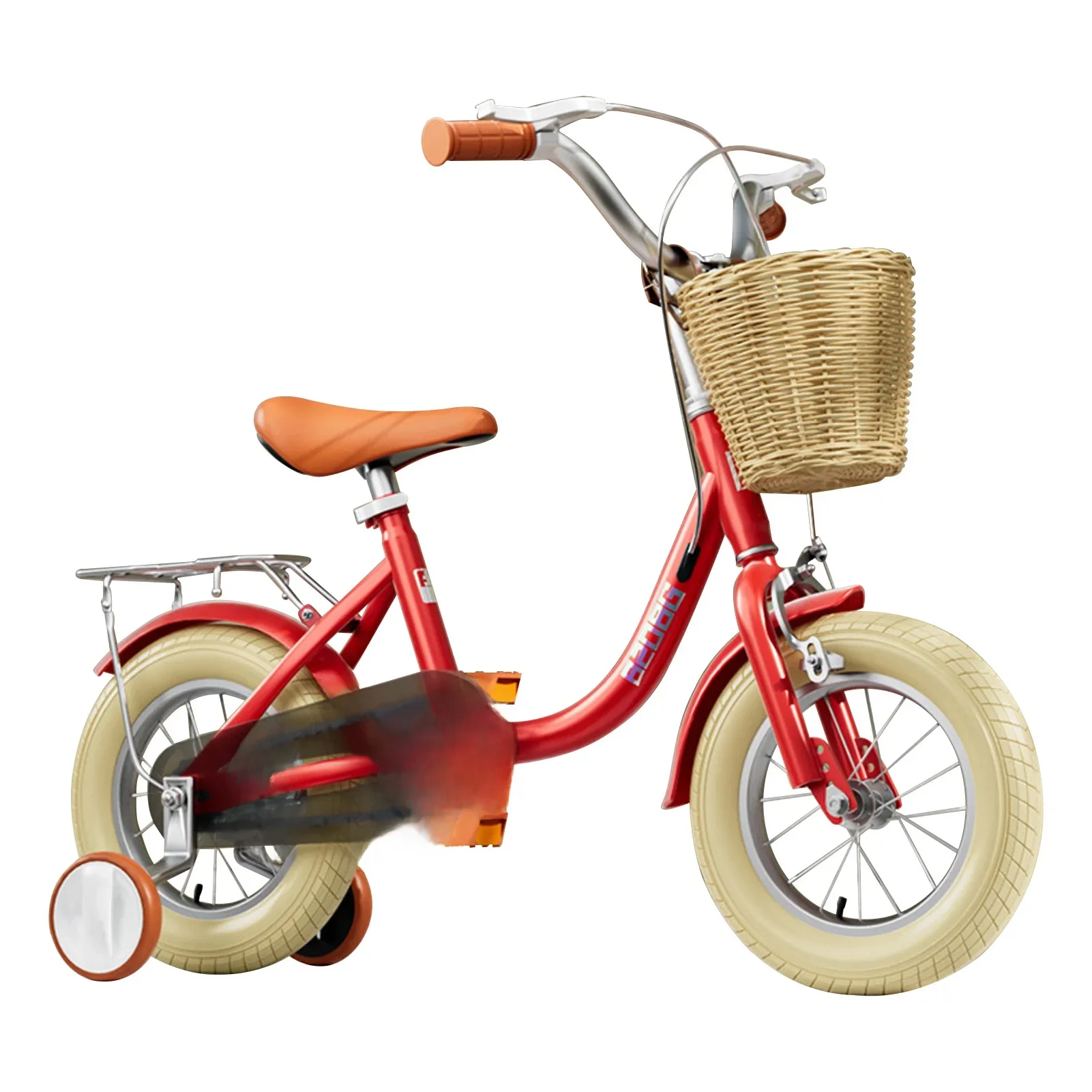 AliExpress Kids  Kids Bikes Kids Bikes Beginner Training  with Training Wheels Front Rear Brake Removable Basket Toddler
