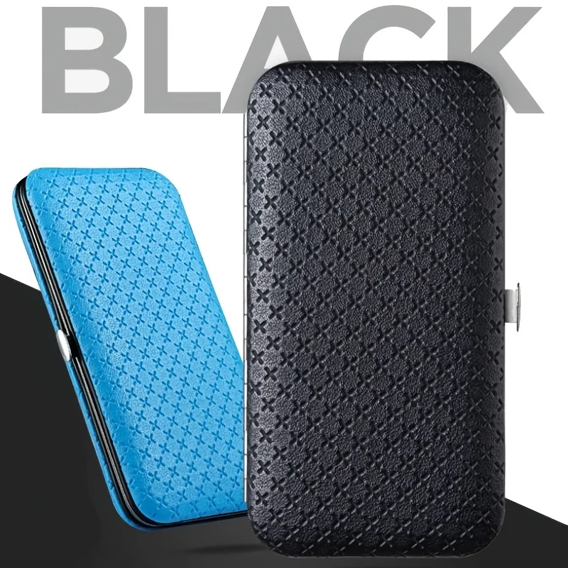 مجموعة مانيكير، مجموعة مقصات أظافر للعناية الشخصية من الفولاذ المقاوم للصدأ، مجموعة أدوات العناية بالأظافر الاحترافية مكونة من 19 قطعة، أدوات العناية بالأظافر #4