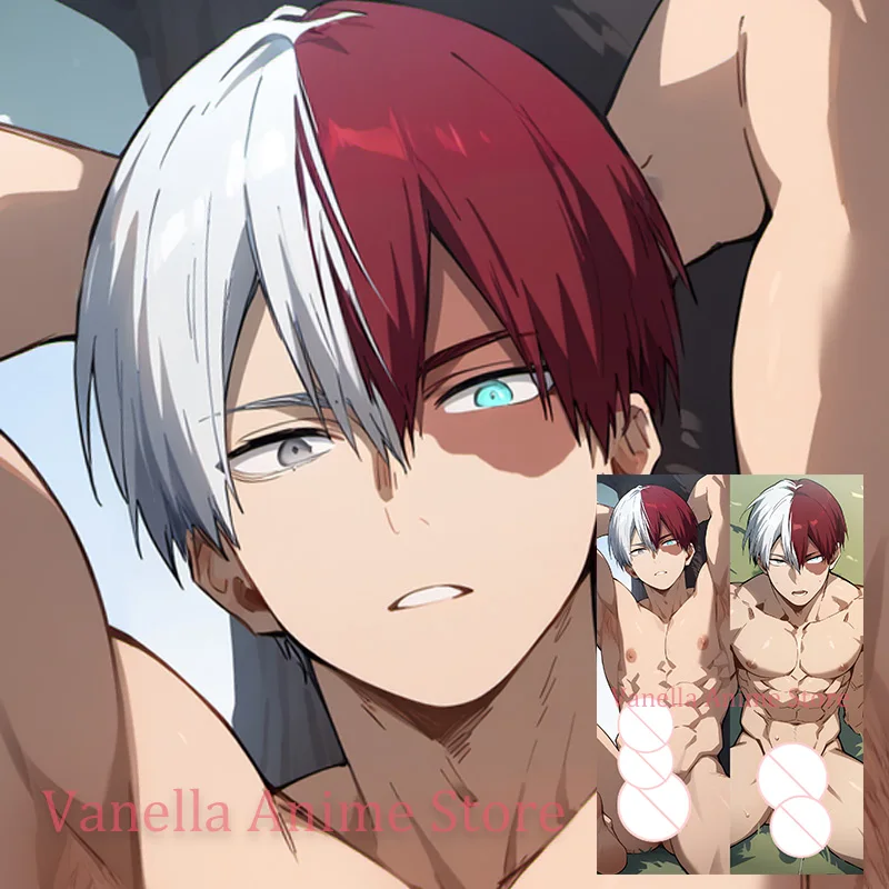 

Dakimakura Todoroki Shouto Anime Double-sided Print Body Pillow Cover Life-size Pillowcase Gifts