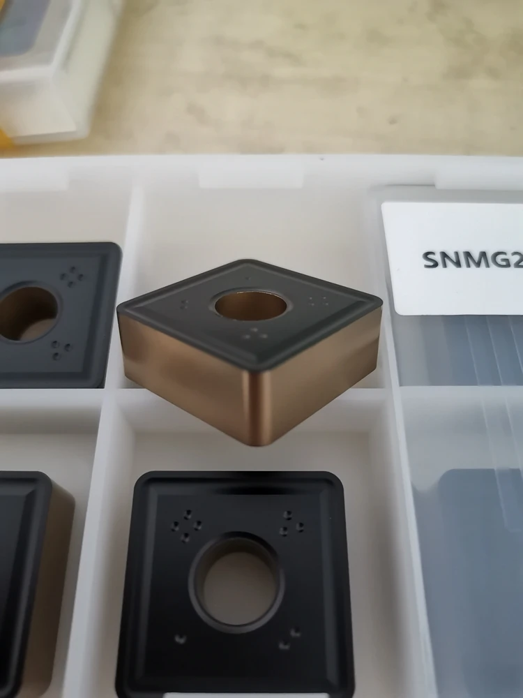 Carbide Indexable Square Turning Inserts SNMG250924-AR Roughing Machining CVD Coated Double-sided