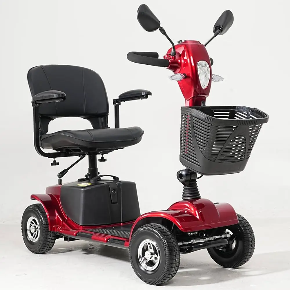 

EMBER SALES ON Electric Mobility Scooter Portable 24V 20AH 350W Lithium Battery 10 Inch Tyres Elderly Aid Smart E-Scooter