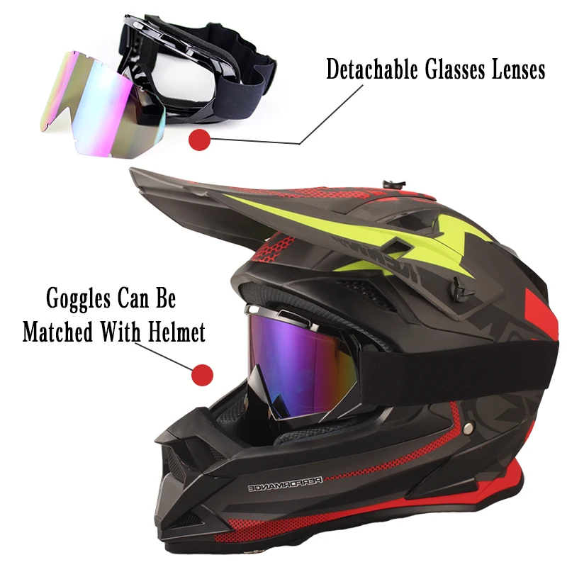 Gafas de Motocross para hombre, lentes a prueba de viento y polvo para deportes al aire libre, ciclismo de montaña y todoterreno, Unisex, novedad