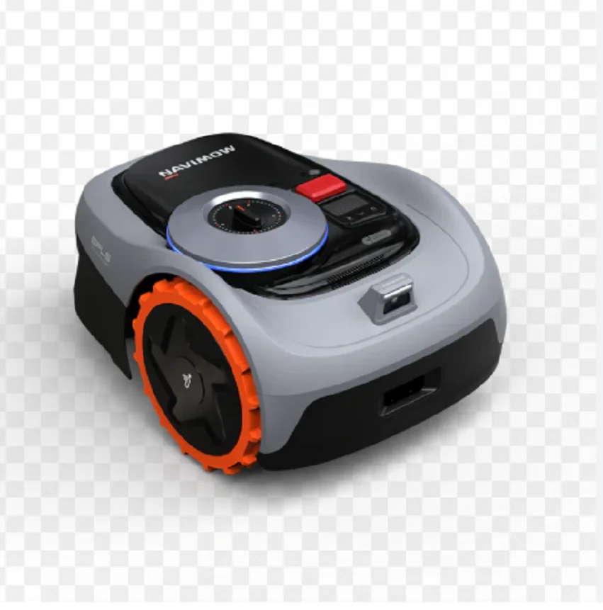 オリジナル新型Navimows i110Nロボット芝刈り機、境界線不要、1/4エーカー対応、RTK+ビジョン搭載ロボット芝刈り機