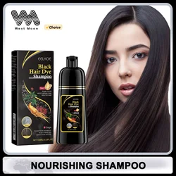 Hair Dye Shampoo Changing Hair Color Non-irritating Repair Oil Control Natural Fast Blacking Moisturizing Hair Coloring Shampoo