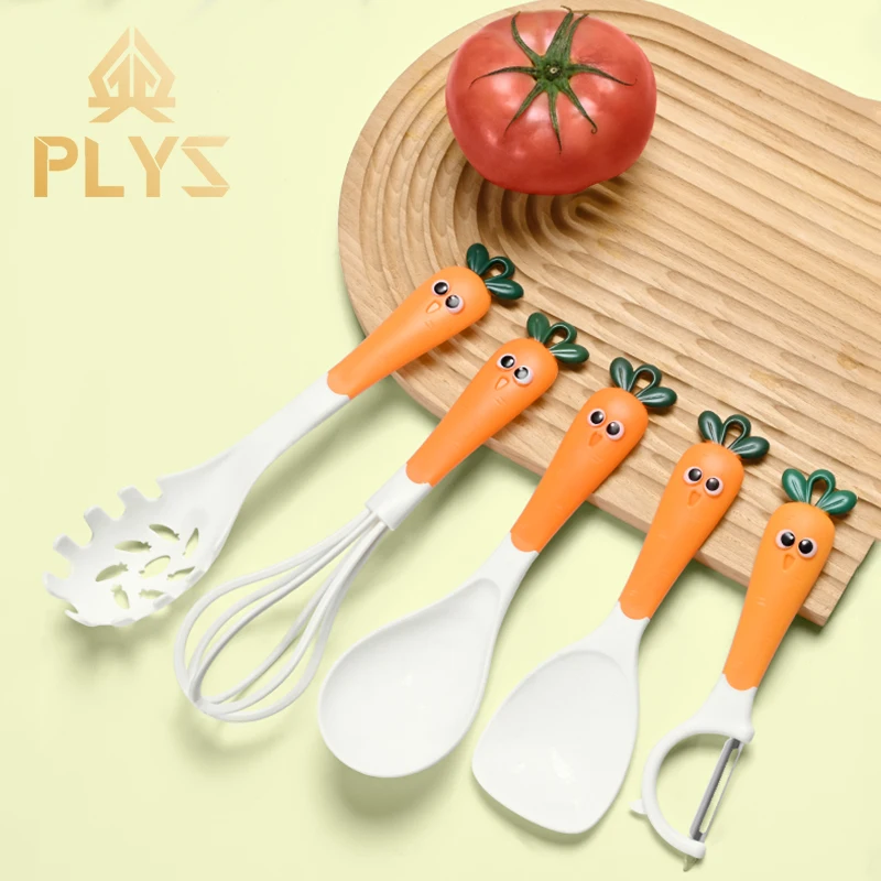 Niedliche Küche, kreativer Obst- und Gemüseschäler, Cartoon, niedlicher Kunststoff, Edelstahl, praktische Küche