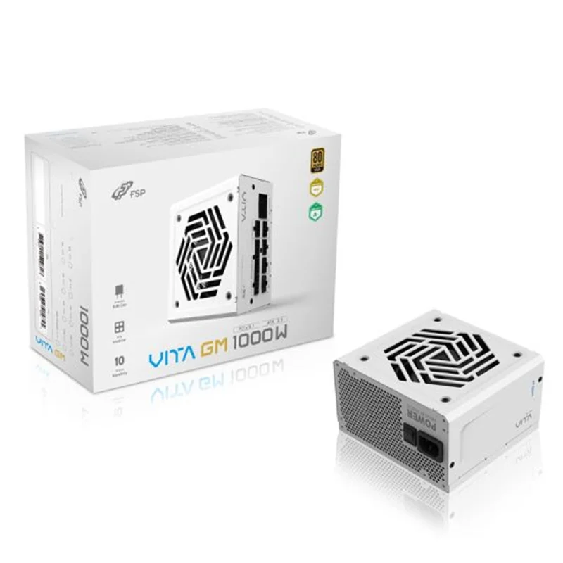 [Domestic genuine] FSP VITA GM 1000W 80PLUS GOLD ATX3.1 White