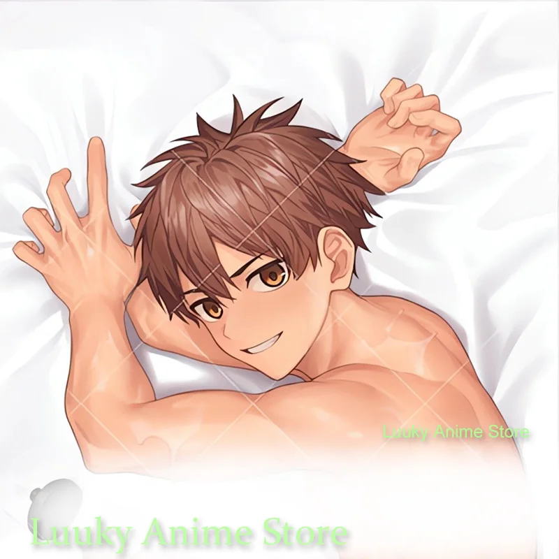 Dakimakura bike shorts Boy Shota Anime Double Sided Print Life-size Body Pillow Cover Daki