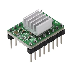 1Pcs A4988 StepStick Stepper Driver + Heat sink For Reprap 3D Printer Parts Engraving Machine Stepper Motor Driver With Heatsink
