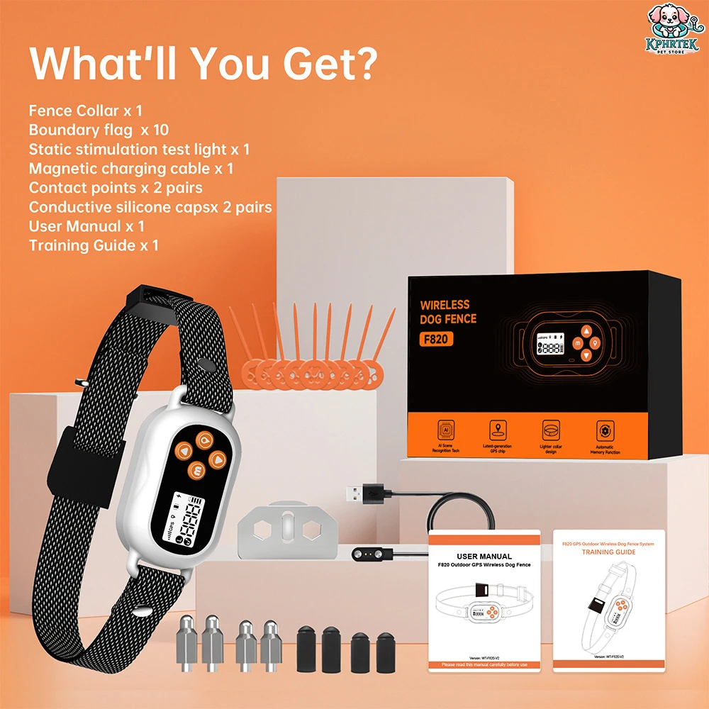 

Для 1 собачьего перезаряжаемого GPS-заборника с водонепроницаемым ошейником — дальность действия 25–999 ярдов, автоматическая память, безопасные режимы обучения