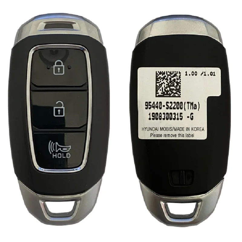 CN020163 Part Number 95440-S2200 For Hyundai Santa Fe 2020 Smart Key Remote 3 Buttons 433 MHz HITAG 3 Chip