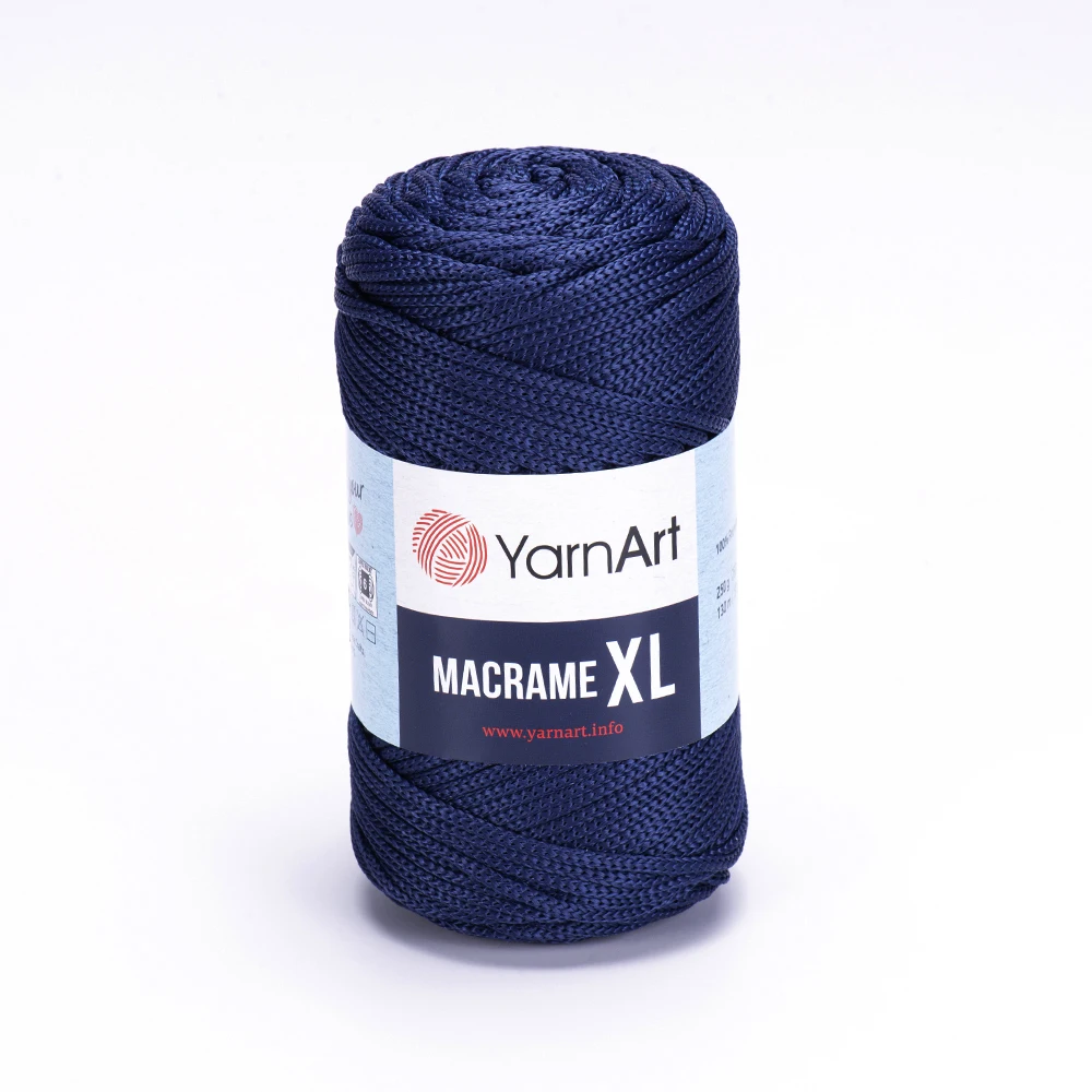 YarnArt Macrame XL Yarn - 27 Color Options - 130 Meters(250gr) - Polyester - Wall Ornament - Cover - Curtain - Basket - Flower Pot -  Cardigan -