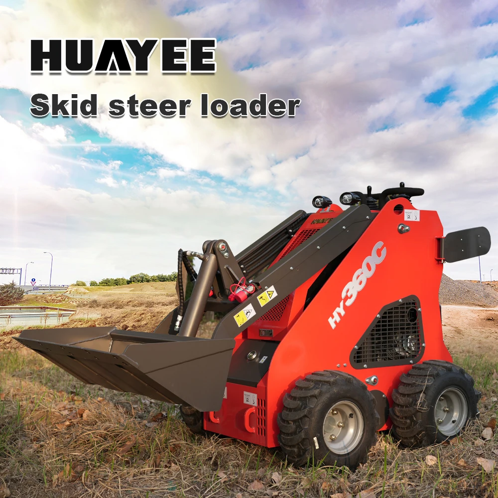 Pagamento completo, non un deposito Mini skid steer loader |   Può essere utilizzato con una varietà di accessori, perfetti per il paesaggio