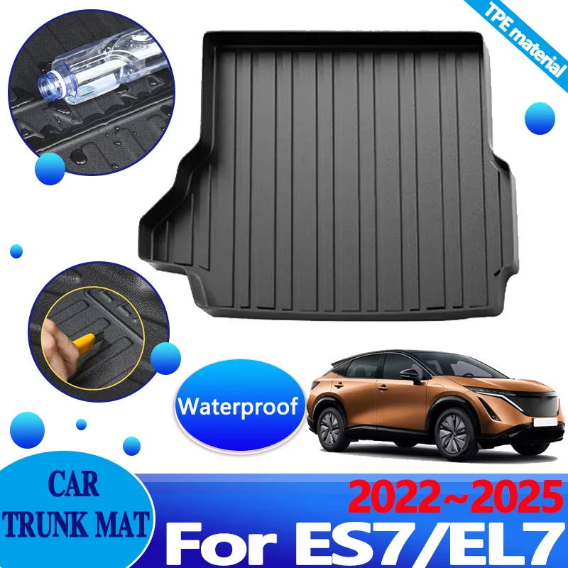 

Car TPE Trunk Mat for Nio ES7 2022 2023 2024 2025 EL7 Anti-dirty Liner Waterproof Carpet Protector Storage Pad Auto Accessories