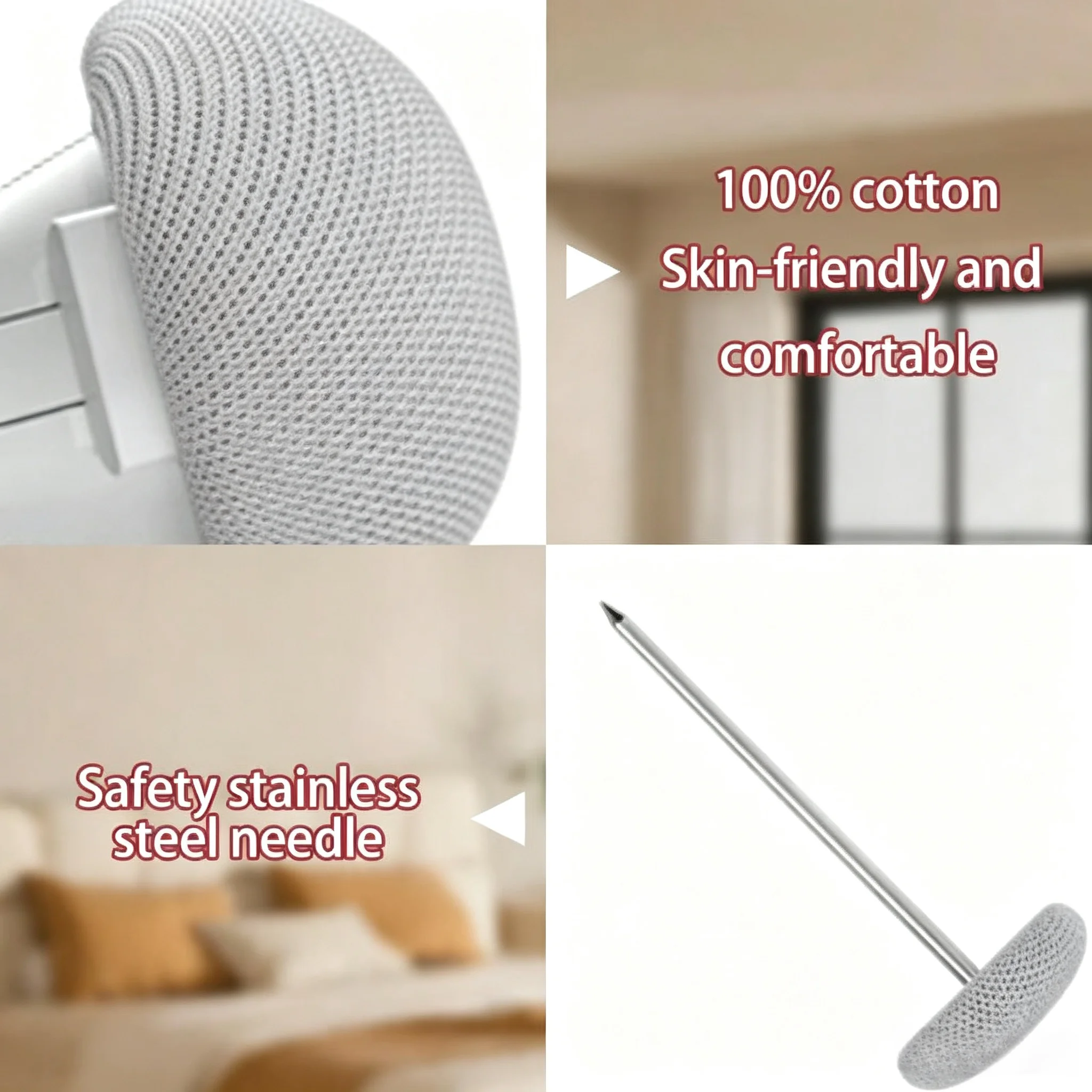 24 Counts Duvet Clips, Quilt Fixing Clips, Classic Linen Double Sided Pin Fasteners, Quilt Corner Duvet Holder Clip Duvet Cover
