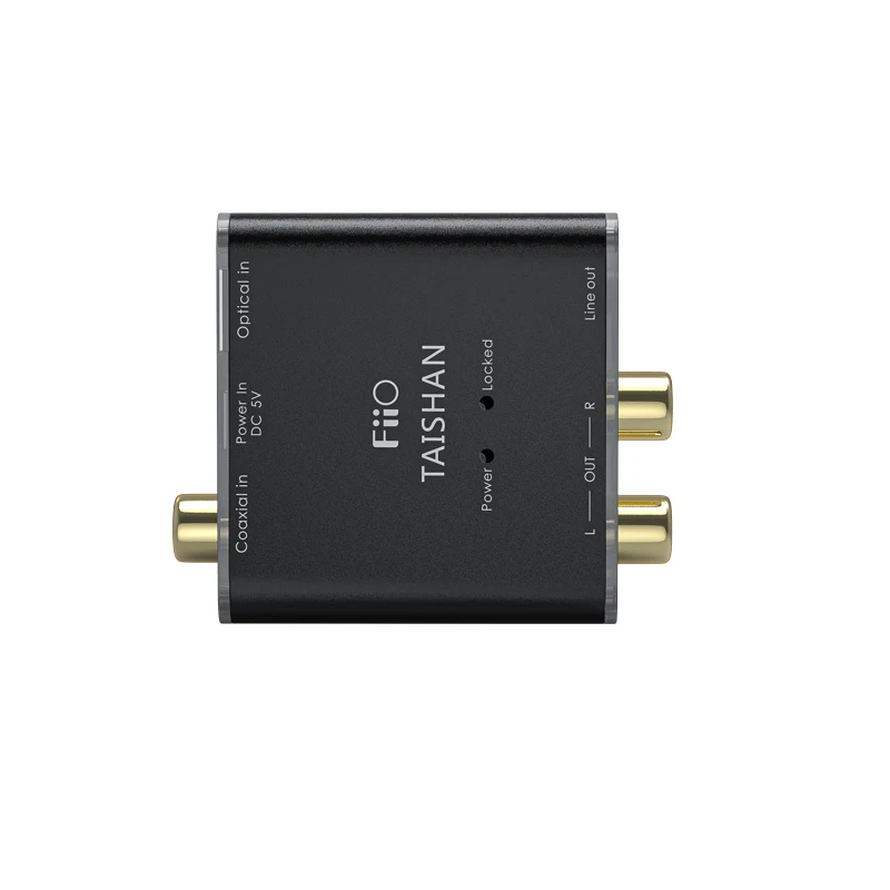 FiiO 디지털-아날로그 오디오 변환기, 광학 및 동축 DAC, D03K, 192kHz, 24 비트