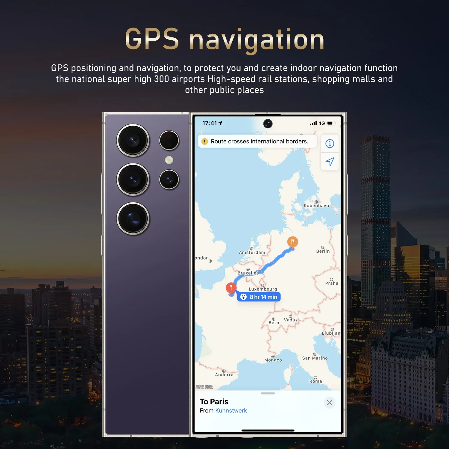 New S25 Ultra 2025 Hot 7.3inch HD Global Android 14 Edition Dual Card 8000mAh Battery Facial Recognition Function