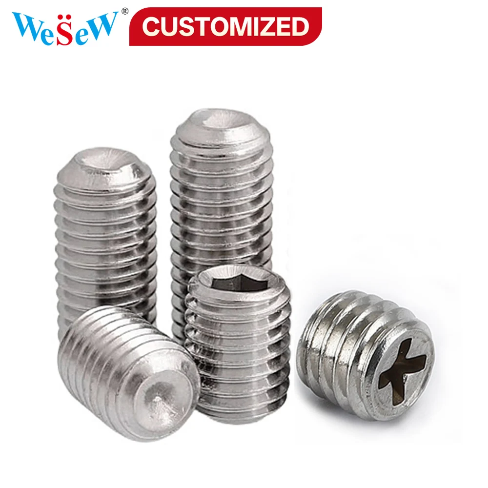 Custom M2 Shoulder Screws, Hex Socket Bolts, 3.5 mm, Carbon Steel, Nylon, 4 mm–10 mm Length, Headless Design, M3, M4, M8 cnc