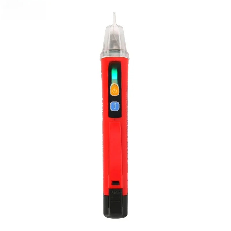 JEDNOSTKA UT12D Detektor napięcia AC Bezdotykowy tester piórkowy Czujnik elektryczny 24-1000V Miernik napięcia Test prądu Ołówek Alarm LED Light — zdjęcie 2