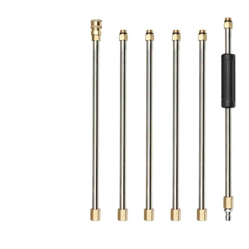 Extension de pistolet à eau pour lavage de voiture, ensemble de 6 pièces, haute pression, joint torique, 1/4 pouces, rapide, mise à niveau, Lance de lavage électrique