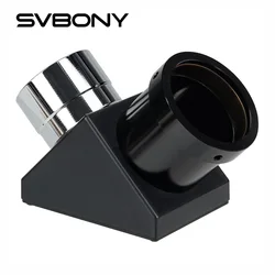 SVBONY 1.25-Inch 45/90 Degree Correct Image Prism Diagonal Provides Sharp Views for Refractor Telescope