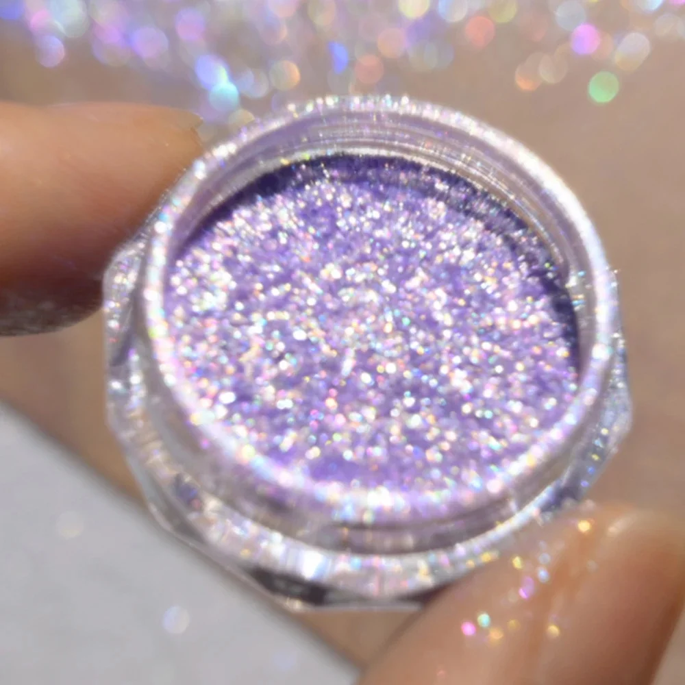Natürliches violettes Pigment, Gold, reflektierendes Pulver für Nägel, Lipgloss, Körperseife, Herstellung von Nagellack, Lidschatten, Kerze, Nagelglitzerpulver