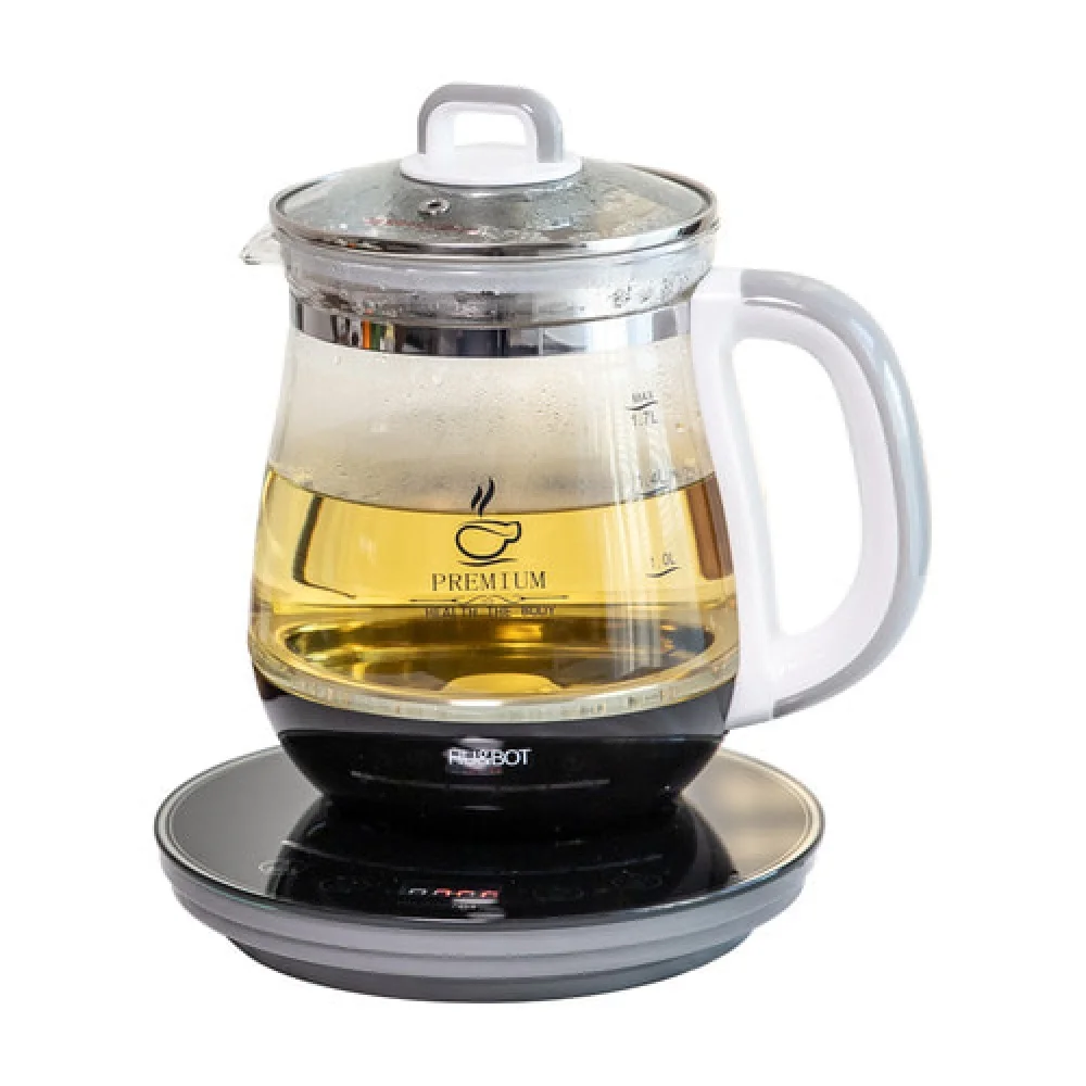 منفذ لاسلكي Hugh & Bot ، منفذ كهربائي ، منفذ قهوة ، ستينبورت لغلي المياه بالكهرباء ، منفذ غير قابل للصدأ ، 1.7 لتر ،