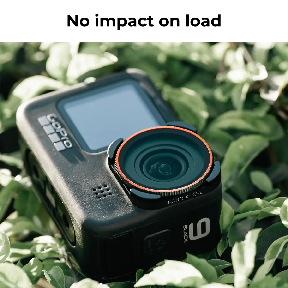 K&F Concept Action Camera 4pcs Filter Set (ND8+ND16+ND32+CPL) with Anti-reflection Green Film for GOPRO Hero 9/10/11/12