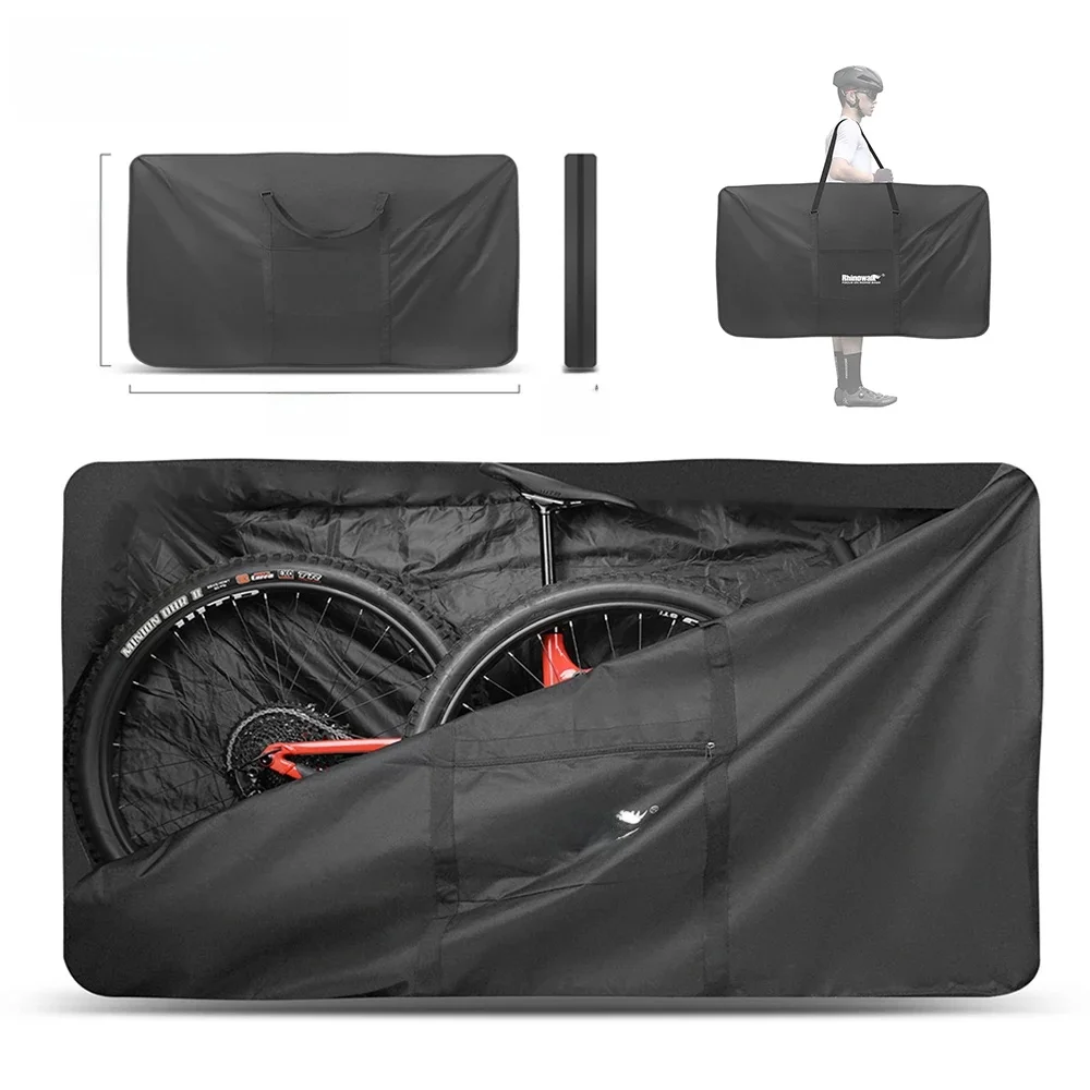 AliExpress Rhinowalk Bike Carry Bag 600D For 29 in MTB / 700C Large Size Road Bicycle Storage Cycling Travel Transport Protective Cover