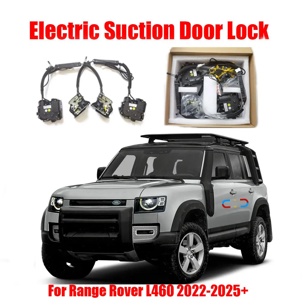 

For Land Rover Defender RR L663 2020-2025+ Car Electric Suction Door Power-assisted Closing Door Soft-close Function