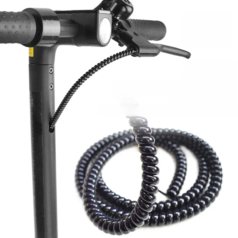 AliExpress Bicycle Harness Winding Tube Electric Vehicle Brake Wire Wire Protective Sleeve Sheath Spiral Winding Electronic Scootor 1/2PCS