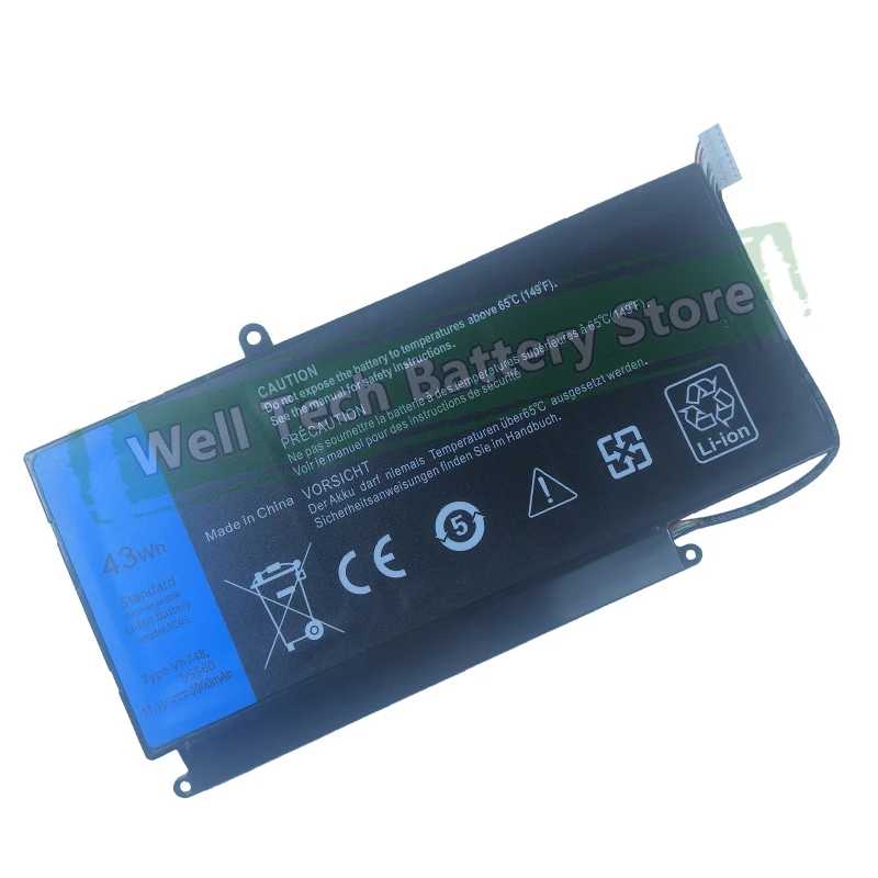 3CELLS VH748 Laptop Battery for DELL Vostro 5560 5470 5480 5460 Series