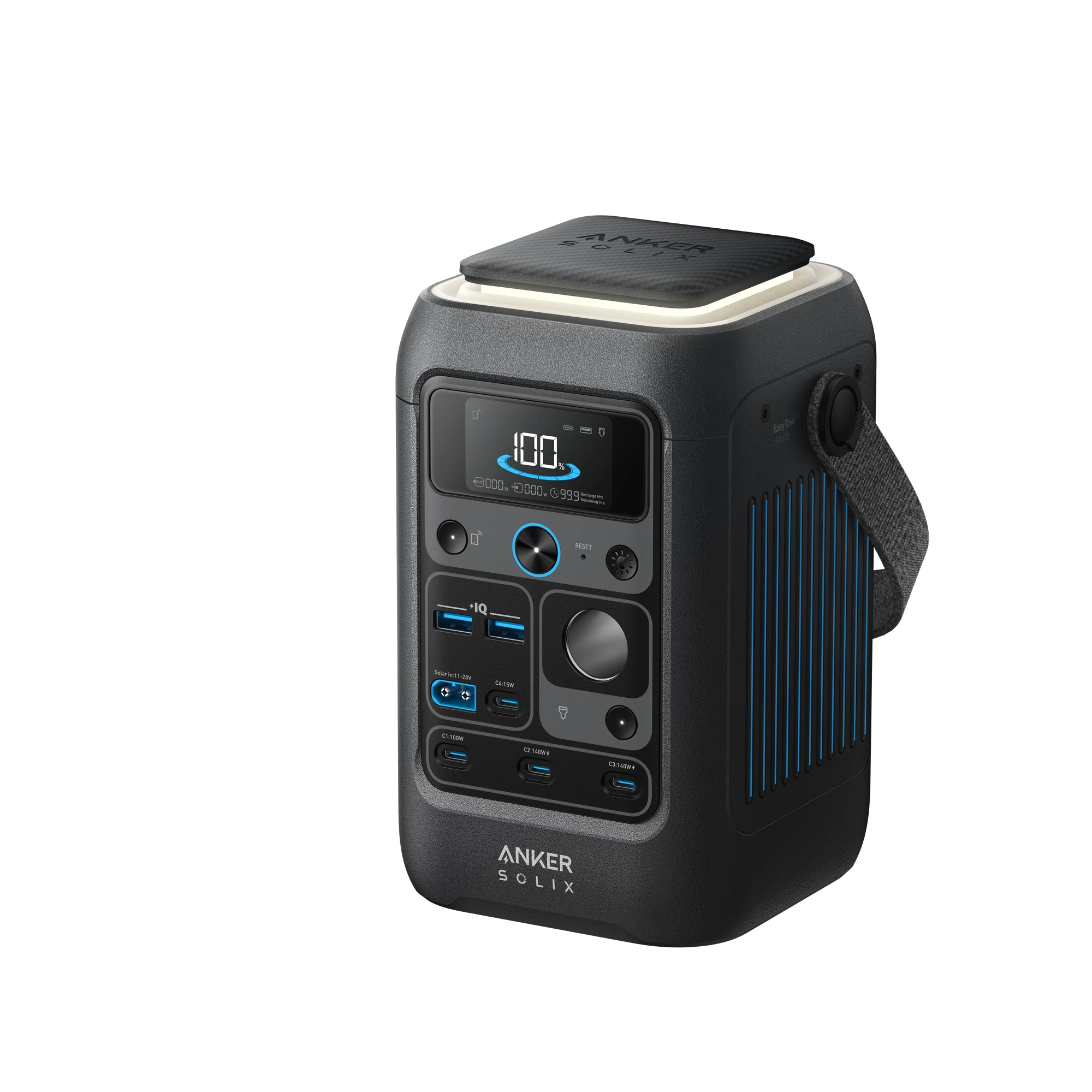 Anker SOLIX C300 DC Powerbank Powerstation 288Wh Multiple devices Battery LiFePO4 Battery 300W Solar Generator Camping Outdoor Travel Emergency