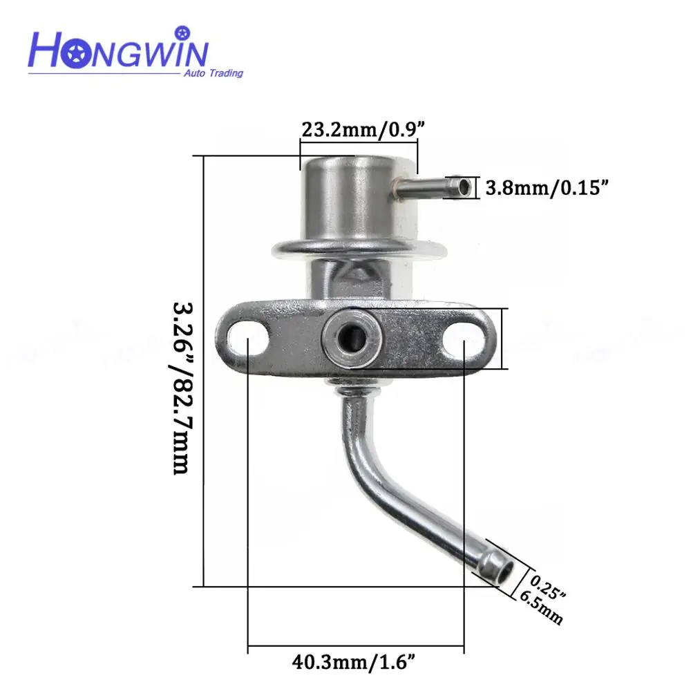 MR420657 158-1191 PR4151 Fuel Injection Pressure Regulator For 2002-2007 Mitsubishi Lancer 2.0L Mirage 1.8L 3.4 Bar 1953004130