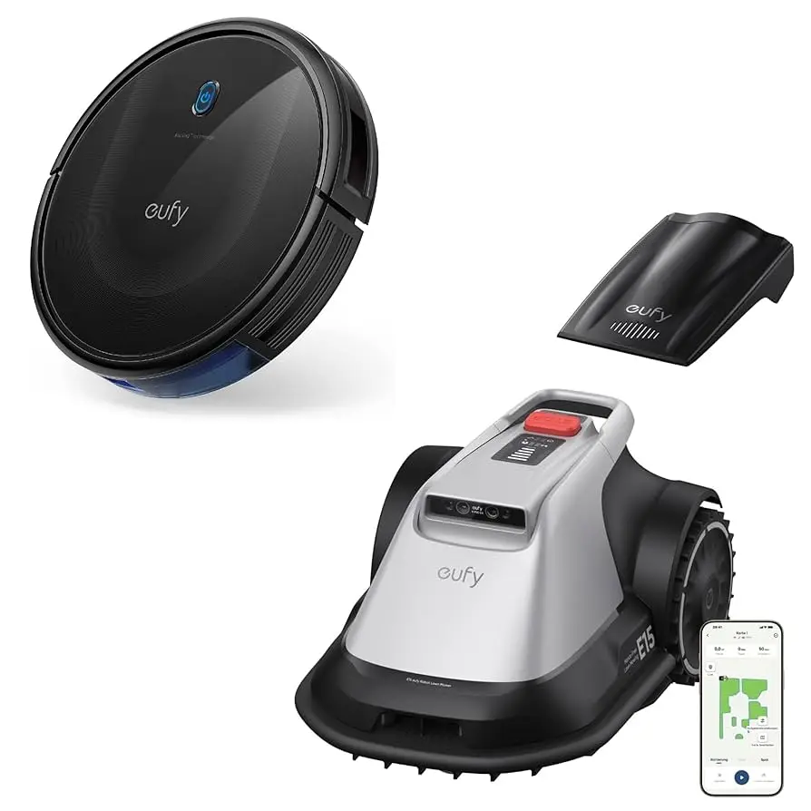 

100%BEST DISCOUNT SALES Eufy Robot Vacuum 11S Max E15 Robot Lawn Mower with 0.2 Acres