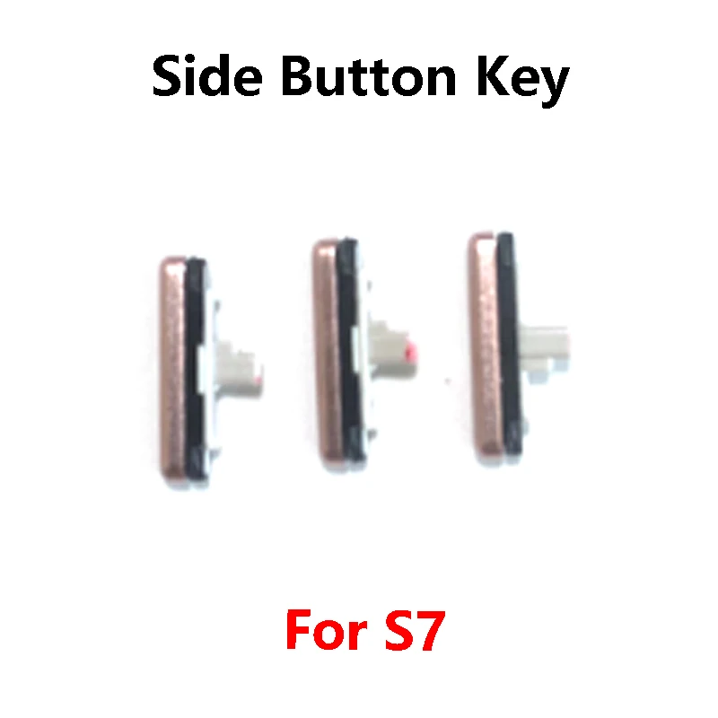 Комплект кнопок для Samsung Galaxy S7 G930 G930F: боковая кнопка включения/выключения и кнопка регулировки громкости