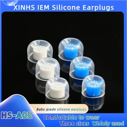 XINHS-A02 Baby Grade Silicone Earphone Accessories S/M/L (3 pairs) Wide Range Of Universal Wired Bluetooth Headset IEM Earbuds