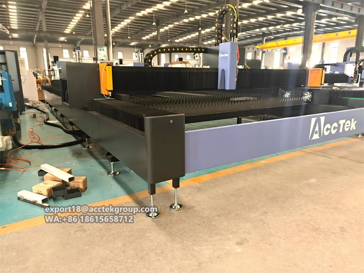 Big Cutting Laser Machine AKJ3060F With Gantry Ground Move Cnc Sheet Metal Laser Cutting Price - view 5