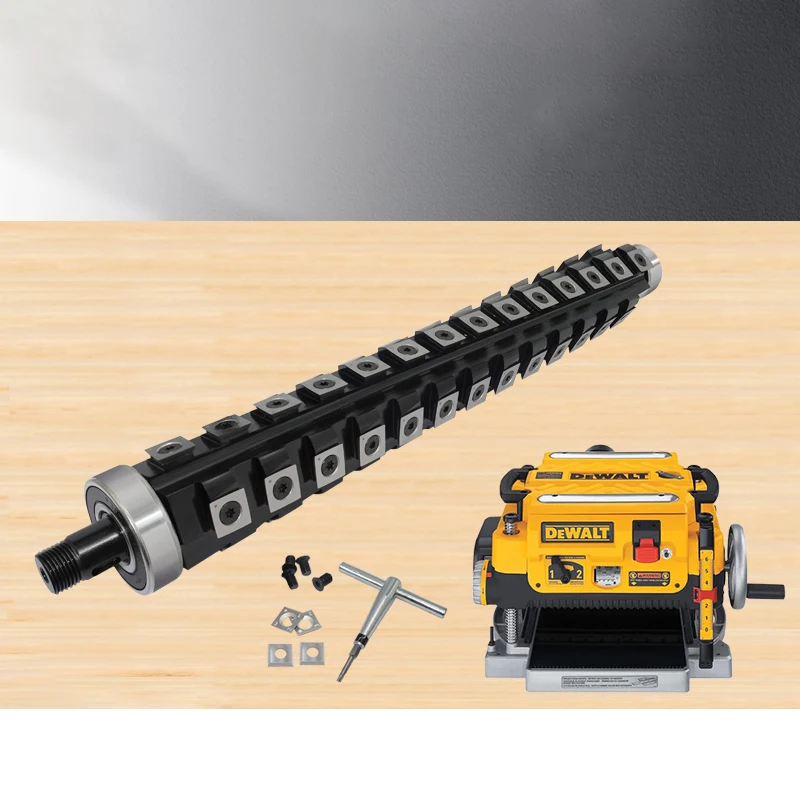 

DW735 spiral cutter shaft Zhang Tienuoyuan woodworking planer corn cutter modification customization