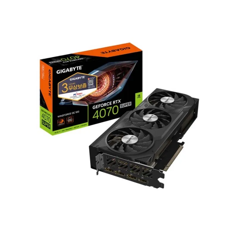 GIGABYTE GIVOS RTX 4070 SUPER WINDFORCE OC D6X12GB DC