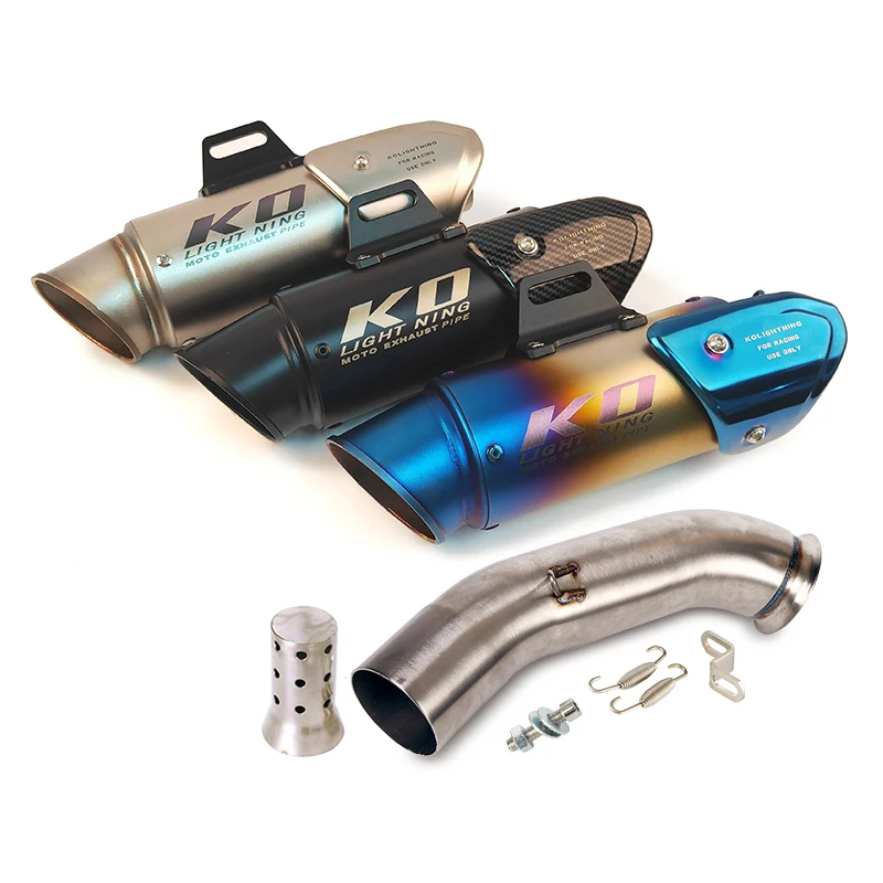 

Motorcycle Modified Exhaust Systems Middle Link Pipe With DB Killer Stainless Steel For Super Duke 125 200 250 390 2017-2020