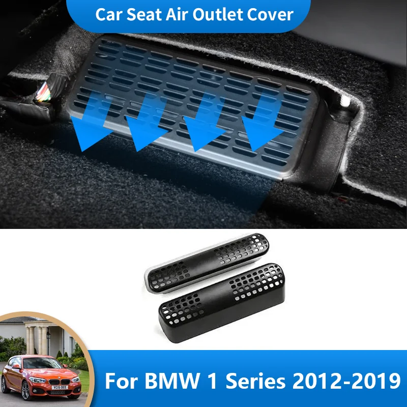 

for BMW 1 3 4 Series F20 F30 F32 2012~2019 Air Vent Antiblocking Dust Cover Under Seat Air Conditioning Outlet Cover Accessories