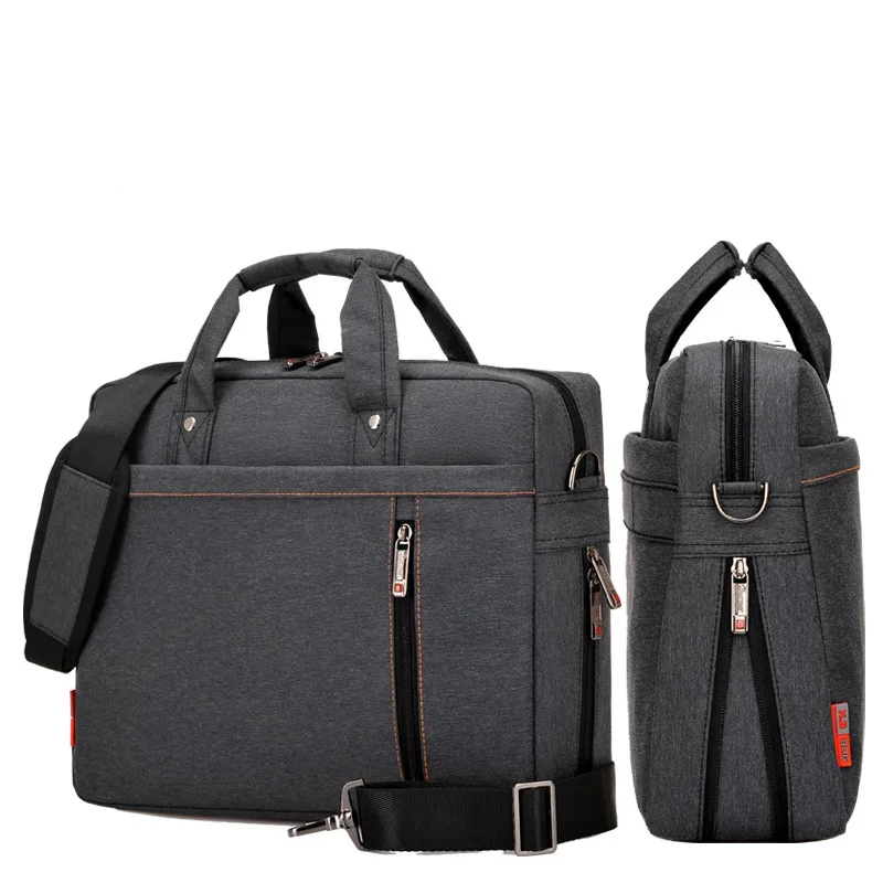 Wodoodporna torba na laptopa 13 14 15 15,6 17 17,3 cala Torba na laptopa Messenger Torba na notebooka do Macbook Pro Air hp xiaomi — zdjęcie 2
