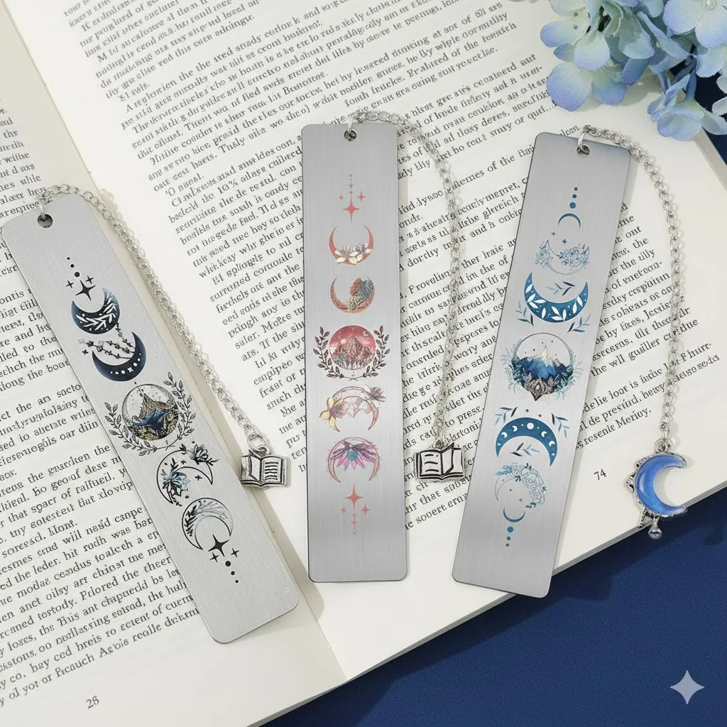 ACOTAR الخيال الرومانسي المعادن المرجعية مستوحاة تصميم اليدوية القراءة الهدايا للقراء عيد الميلاد حفل زفاف تذكارية دورة #5