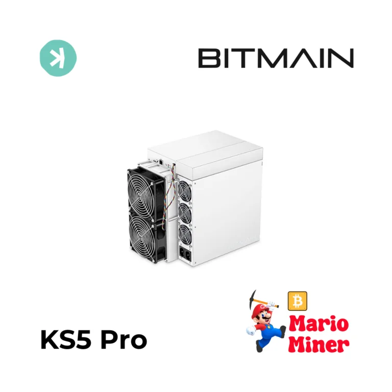 BITMAIN Antminer KAS Miner KS5 Pro 21 TH Mining Machine, 21 TH/s Hashrate, алгоритм kHeavyHash,