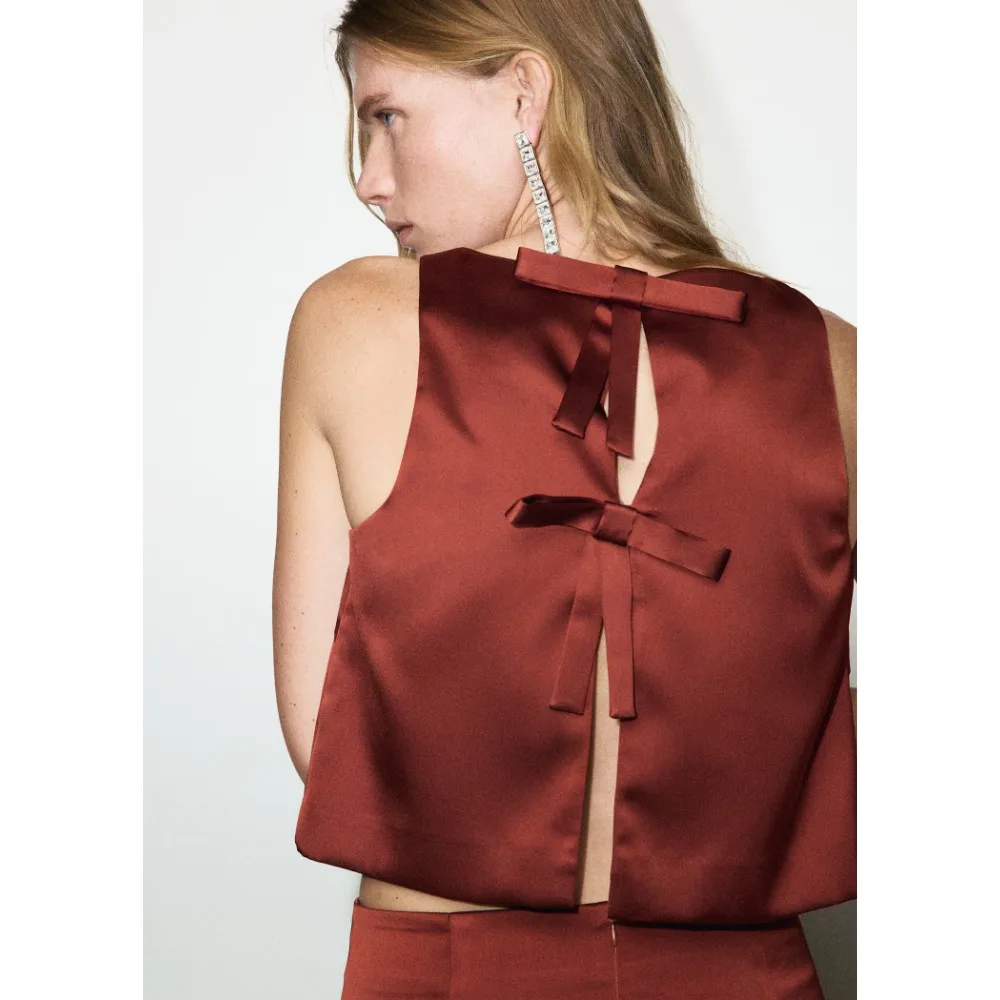 Women’s Satin A-Line Dress | Sleeveless Design with Layered Look, Perfect for Evening Wear and Dinner Parties